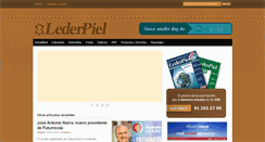 Desktop Screenshot of lederpiel.com