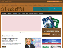 Tablet Screenshot of lederpiel.com